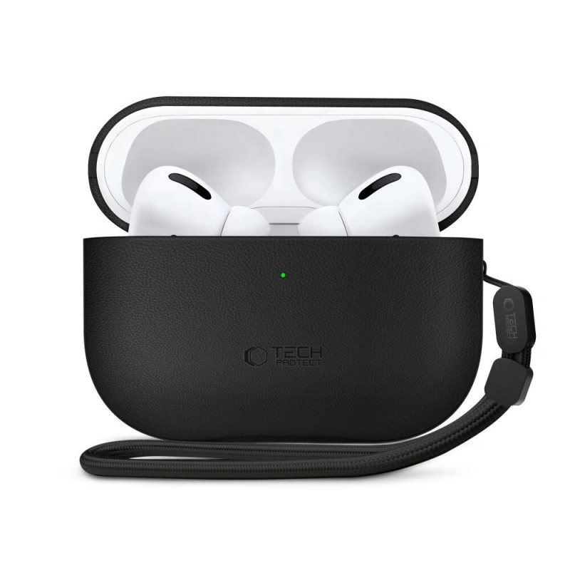 Custodia Tech-Protect NaturalFit per Apple AirPods Pro 3, nera