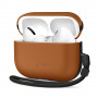 Custodia Tech-Protect NaturalFit per Apple AirPods Pro 3, marrone