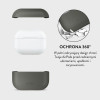 Custodia Tech-Protect NaturalFit per Apple AirPods Pro 3, verde oliva