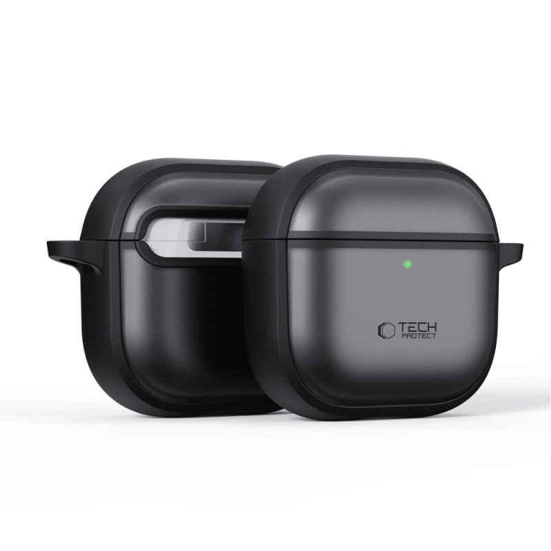 Custodia Tech-Protect Magmat per Apple AirPods Pro 3, nero opaco