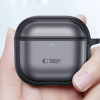 Custodia Tech-Protect Magmat per Apple AirPods Pro 3, nero opaco