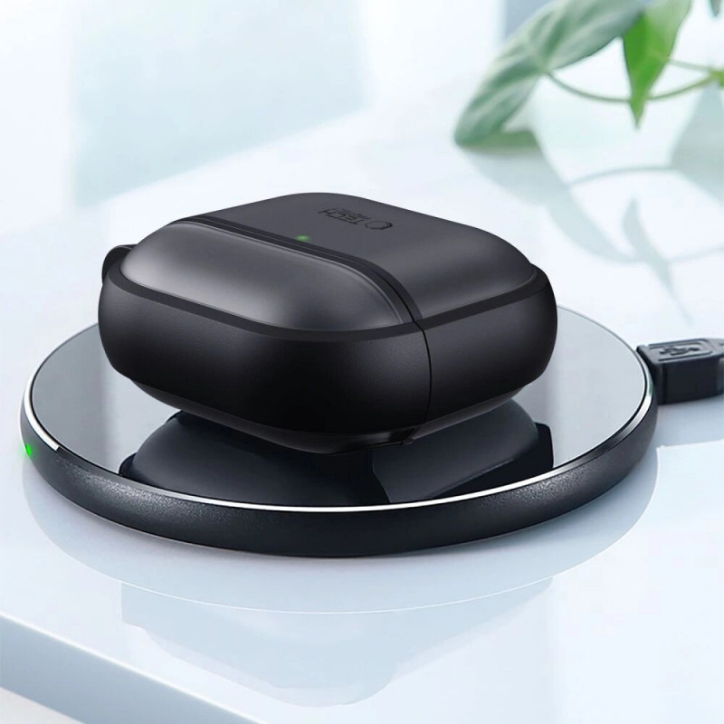 Custodia Tech-Protect Magmat per Apple AirPods Pro 3, nero opaco