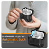 Custodia Tech-Protect Carbonox MagSafe per Apple AirPods Pro 3, THP4731, nera