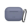 Custodia in silicone con moschettone Tech-Protect per Apple AirPods Pro 3, azzurro
