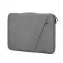 Borsa per laptop Wozinsky WTNP-15G da 15,6" con manico retrattile, grigia