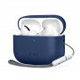 Custodia in silicone Tech-Protect per Apple AirPods Pro 3 blu navy