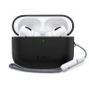 Custodia in silicone Tech-Protect per Apple AirPods Pro 3 nera