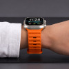 Cinturino Tech-Protect Silicone Line per Apple Watch 8 / 9 / 10 / 11 / 12 / SE / Ultra 44/45/46/49 mm, arancione