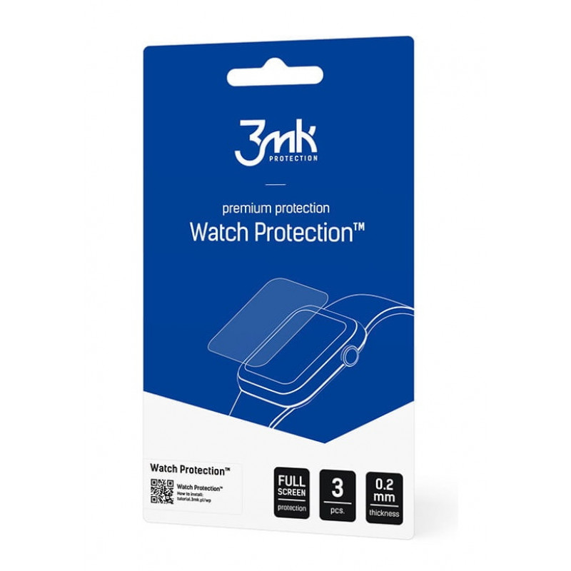 Protezione schermo per smartwatch 3MK FlexibleGlass Watch Protection Suunto 9 Baro Titanium (3 pz)