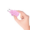 Caricatore da parete Tech-Protect NCA20 USB-A / USB-C PD 20W / QC3.0, rosa baby