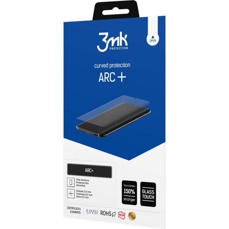 Pellicola protettiva 3MK ARC+ per Samsung Galaxy S21 FE per schermi curvi