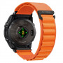 Cinturino per orologio Tech-Protect Nylon Pro THP6037 per Garmin Fenix 5X / 5X Plus / 6X / 6X Pro / 7X / 8 / 8 Pro / 9 / 9 Pro (51 mm), arancione
