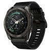 Cinturino per orologio Tech-Protect Nylon Classic per Garmin Fenix 5X / 5X Plus / 6X / 6X Pro / 7X / 8 / 8 Pro / 9 / 9 Pro 47 mm, nero
