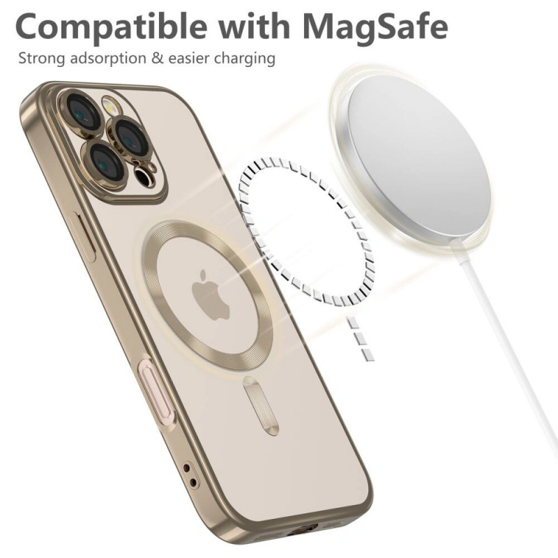 Custodia MagFlex MagSafe Tech-Protect per Apple iPhone 16 Pro, oro
