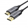 Cavo Tech-Protect UltraBoost DisplayPort / HDMI 2.0, 4K 60 Hz, 200 cm, nero