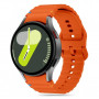Cinturino sport in silicone Tech-Protect per Samsung Galaxy Watch 4/5/5 Pro/6/7/FE, arancione