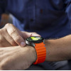 Cinturino sport in silicone Tech-Protect per Samsung Galaxy Watch 4/5/5 Pro/6/7/FE, arancione