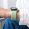 Cinturino in silicone Tech-Protect per Apple Watch 8 / 9 / 10 / 11 / 12 / SE (40 / 41 / 42 mm), pistacchio