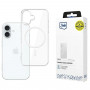 3MK MagCase MagSafe Apple iPhone 16 Plus, trasparente