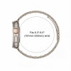 Cinturino in acciaio inossidabile Tech-Protect Stainless per Apple Watch 8 / 9 / 10 / 11 / 12 / SE / Ultra (44 / 45 / 46 / 49 mm), Starlight