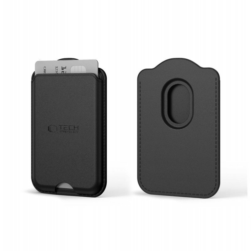 Portacarte magnetico universale Tech-Protect CH02 MagWallet MagSafe, nero