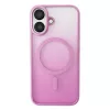 Custodia in silicone MagSafe Gradient Puro per iPhone 16, rosa