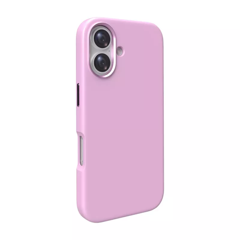 Custodia in silicone MagSafe Puro Icon Mag Pro per iPhone 16 Plus, rosa
