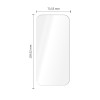 Set Tech-Protect Easy Set+ in vetro temperato per schermo e fotocamera di Apple iPhone 18 Pro Max, trasparente (3 pz)