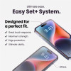 Set Tech-Protect Easy Set+ in vetro temperato per schermo e fotocamera di Apple iPhone 18 Pro, trasparente (3 pz)