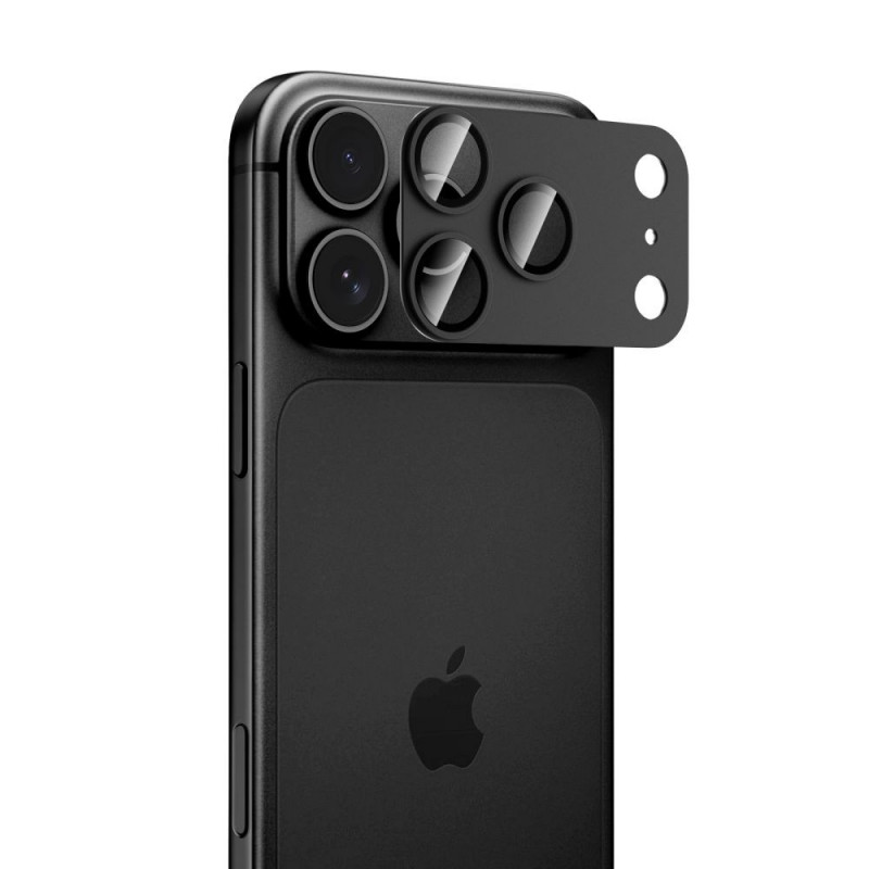 Copertura fotocamera Tech-Protect Camfull Fit+ per Apple iPhone 18 Pro Max, nera