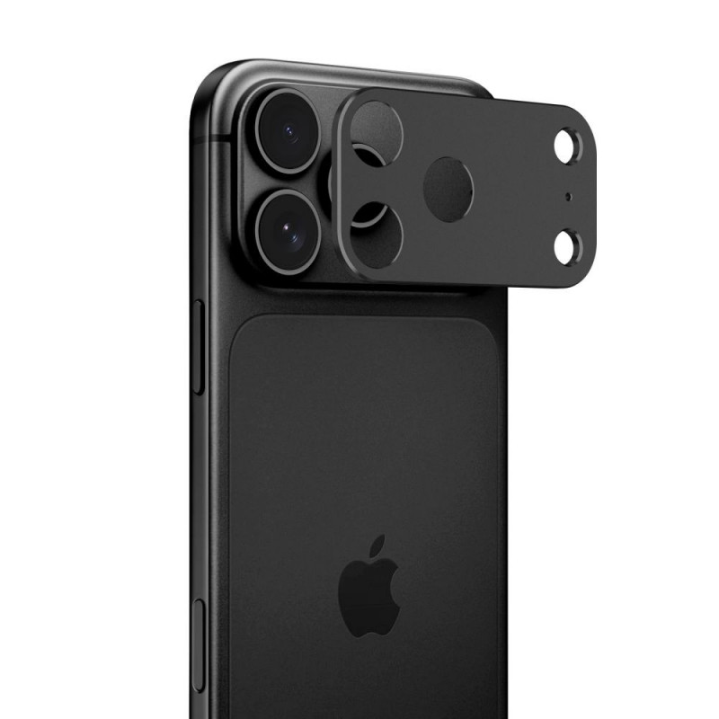 Tech-Protect Camalloy Fit+ Copriobiettivo per Apple iPhone 18 Pro, nero