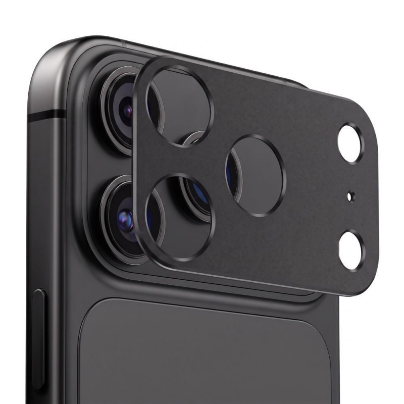 Tech-Protect Camalloy Fit+ Copriobiettivo per Apple iPhone 18 Pro, nero
