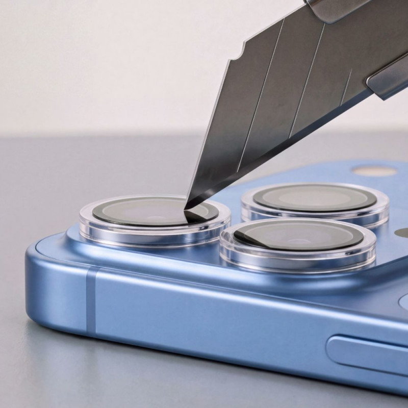 Tech-Protect Camring Fit+ Copriobiettivo per Apple iPhone 18 Pro / 18 Pro Max, trasparente
