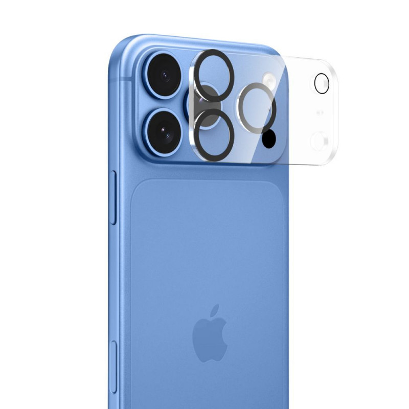 Tech-Protect Cam Fit+ Copertura per fotocamera per Apple iPhone 18 Pro Max, trasparente