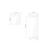 Tech-Protect Easy Set Foil & Glass Fit+ 4in1 Protezione schermo per Samsung Galaxy Z Flip 7 / 8, trasparente (2+2 pz)