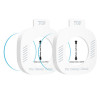 Tech-Protect Easy Set+ Vetro temperato per Samsung Galaxy Watch Ultra 2 2026 47 mm, trasparente (2 pz)