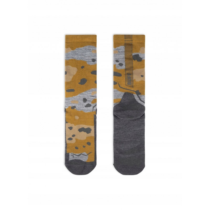 Calze Buff Merino Lightweight Crew LWC2, Umber Khaki, L