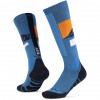 Calze Buff Merino HW Over The Calf HWO1, blu royal, L