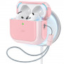 Custodia ESR Orbit HaloLock MagSafe per Apple AirPods 4, rosa
