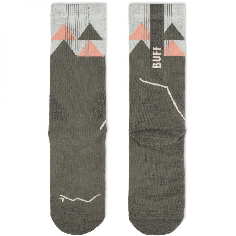 Calze Buff Thermonet® Crew Socks TC Beetle Green L
