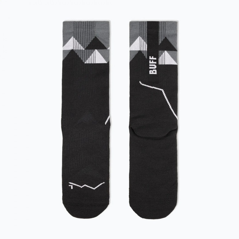 Calze Buff Thermonet® Crew Socks TC nere L