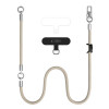 Set tracolla e cinturino da polso Tech-Protect C10S Rope, beige desertico/titanio