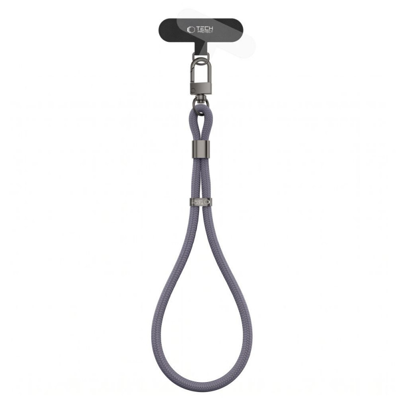 Tech-Protect C11S Rope cinturino da polso, Shadow Grey