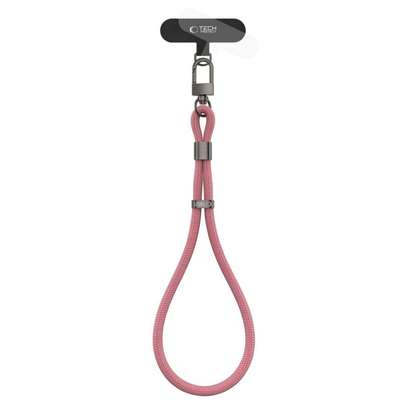 Tracolla da polso in corda Tech-Protect C11S, Dusty Rose