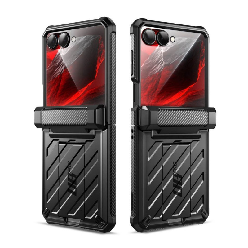 Custodia Supcase Unicorn Beetle Pro per Samsung Galaxy Z Flip 8, nera