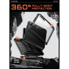 Custodia Supcase Unicorn Beetle Pro per Samsung Galaxy Z Flip 8, nera