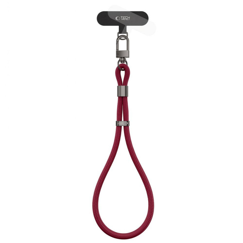 Tracolla da polso in corda Tech-Protect C11S, Burgundy Wine