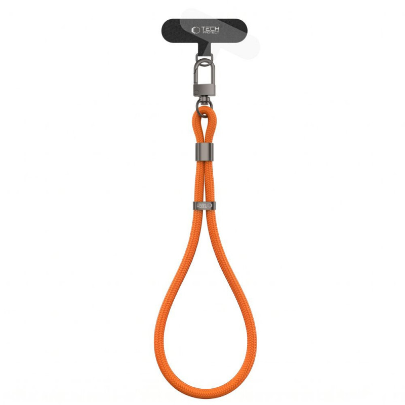 Tracolla da polso in corda Tech-Protect C11S, Cosmic Orange