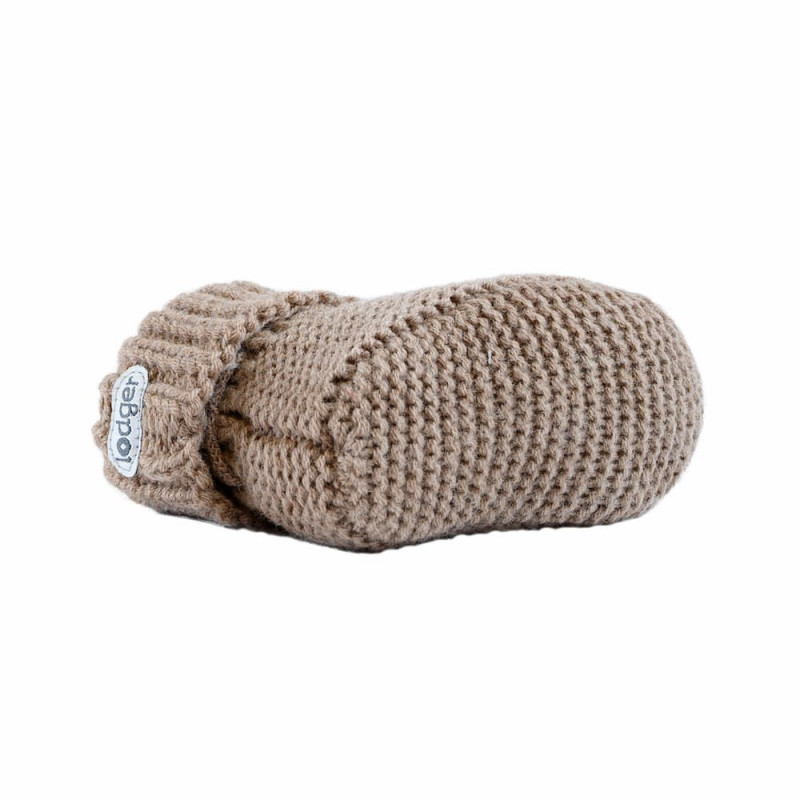 Pantofole per neonati Lodger Slipper Folklore in lana merino, Buffalo, 0-6 m (SLM 535_0-6)