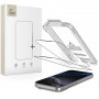Proteggi schermo in vetro temperato Tech-Protect Quick Set+ THP4500 per Apple iPhone 17 Pro, nero (2 pz)